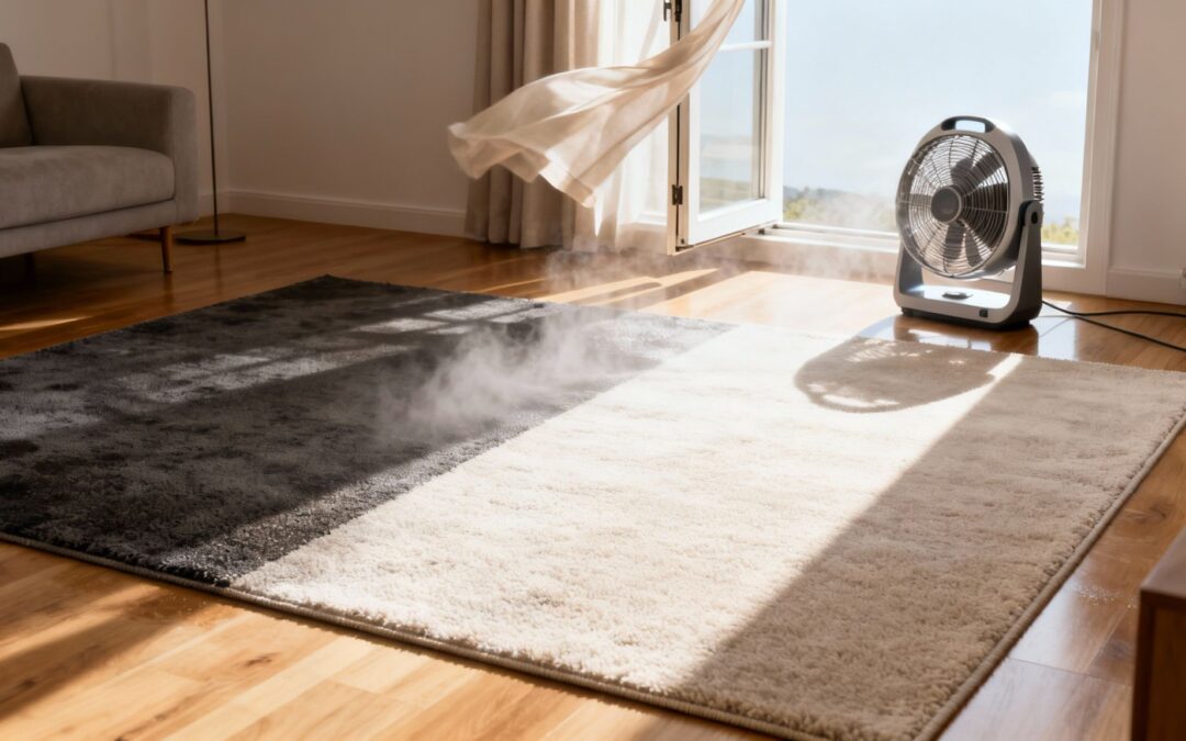 How long does carpet take to dry after steam cleaning: Quick guide