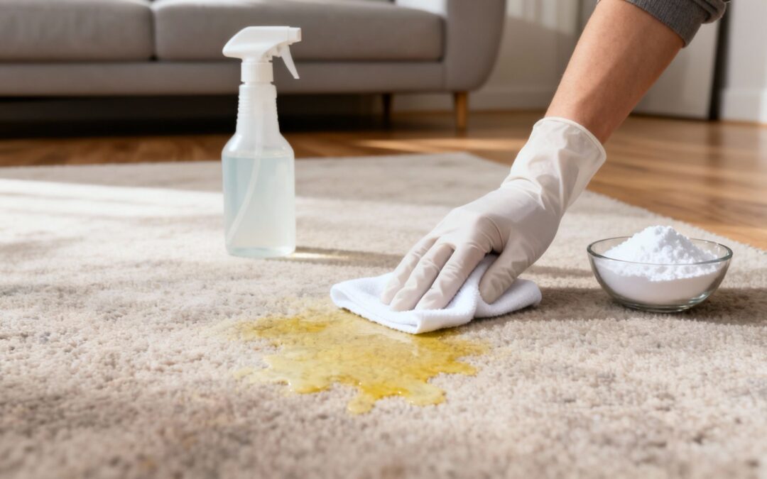 How to Clean Vomit on Carpet The Definitive Homeowner’s Guide