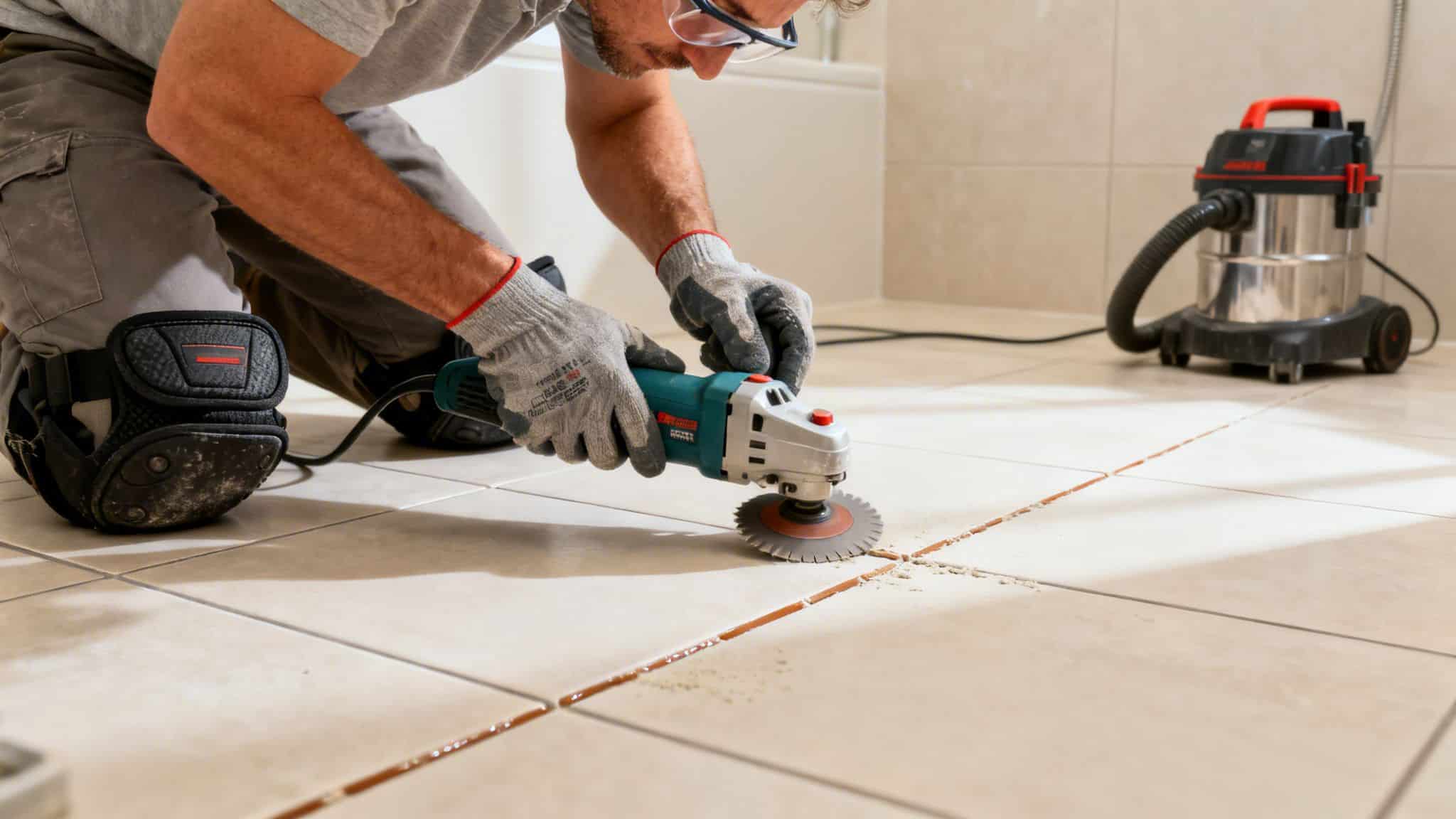 A Melbourne Homeowner's Guide to Tile Grout Removal